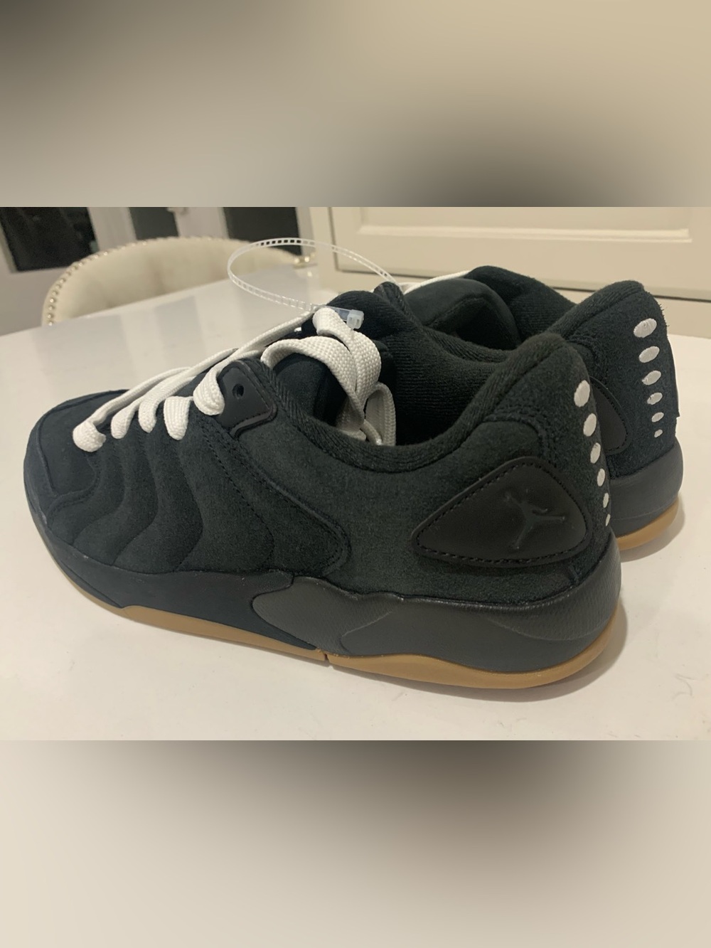 New NIKE Jordan Session Men's Sneakers Black Gum Size 12